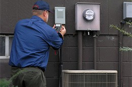 Servicing an Air Conditioner